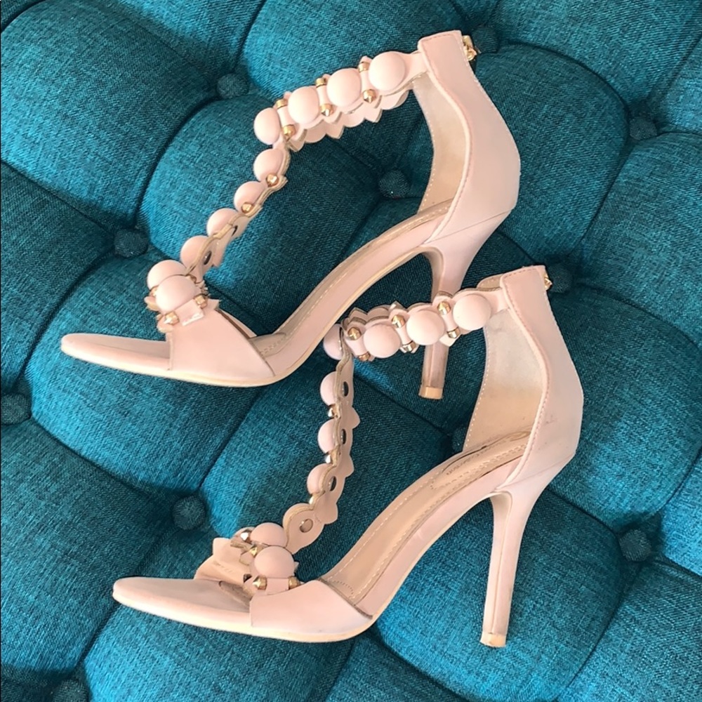 T -Strap Sandal heels